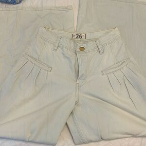 Free people wide leg jean/pant